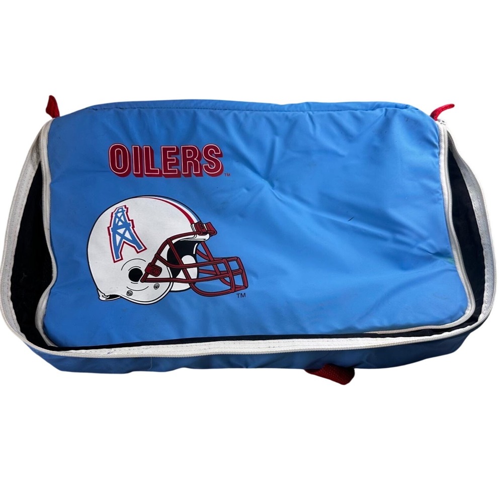 Vintage Houston Oilers NFL Pyrex Portables 9x13 Casserole Carrier Insulated Bag
